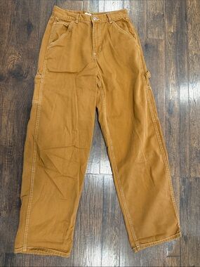 Garage women’s Cargo Pants in Caramel Tan